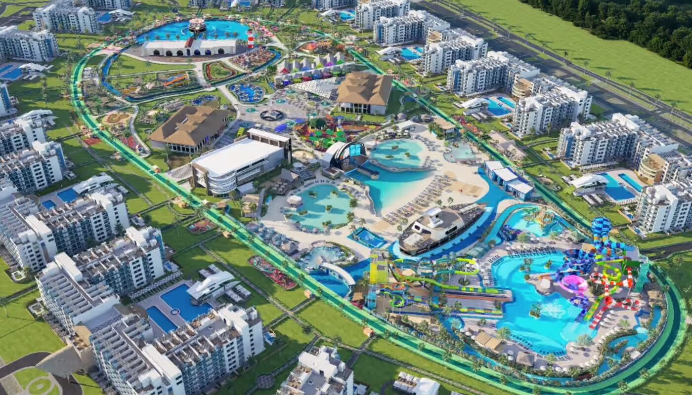 Cruise On Land – Parque Acuático Aéreo